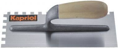 Гладилка зубчатая с деревянной ручкой 10 мм Kapriol KP-23022 ― KAPRIOL